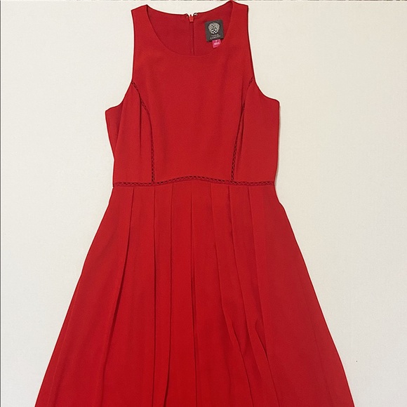 Red High-Low Dress - Picture 2 of 4